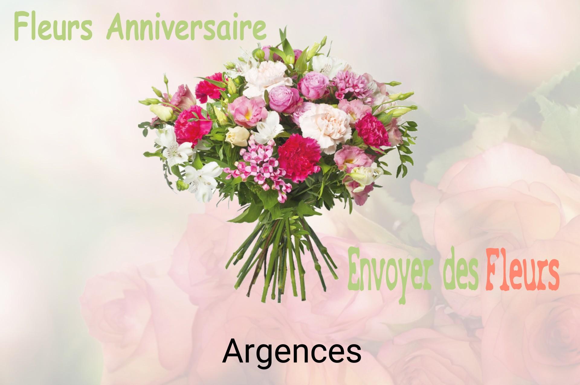 Bouquet de fleurs d’anniversaire livré à Argences